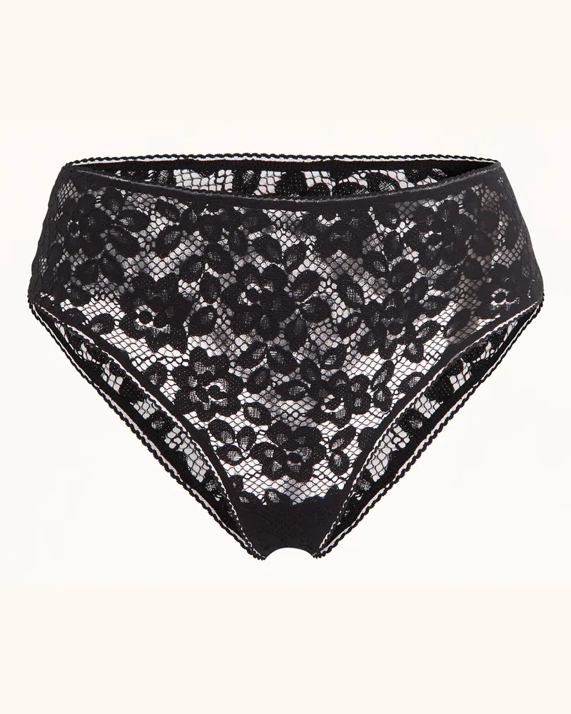 Wolford Lingerie Tanga Bold Lace Panty schwarz Schwarz