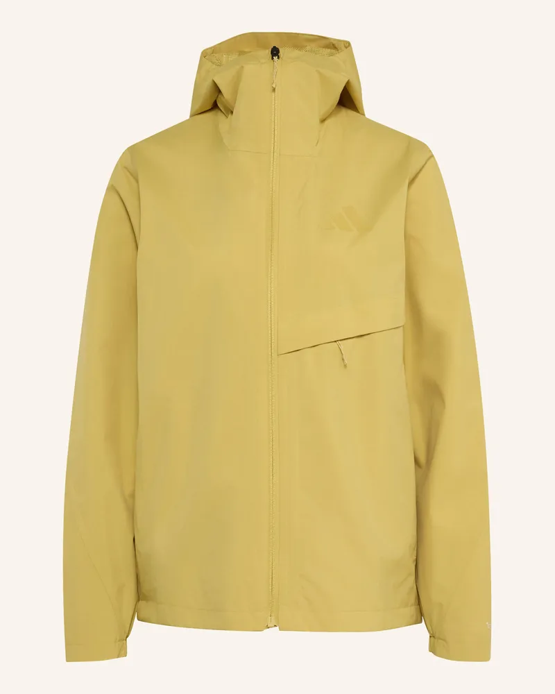 adidas Regenjacke Terrex Multi 2l gelb Beige
