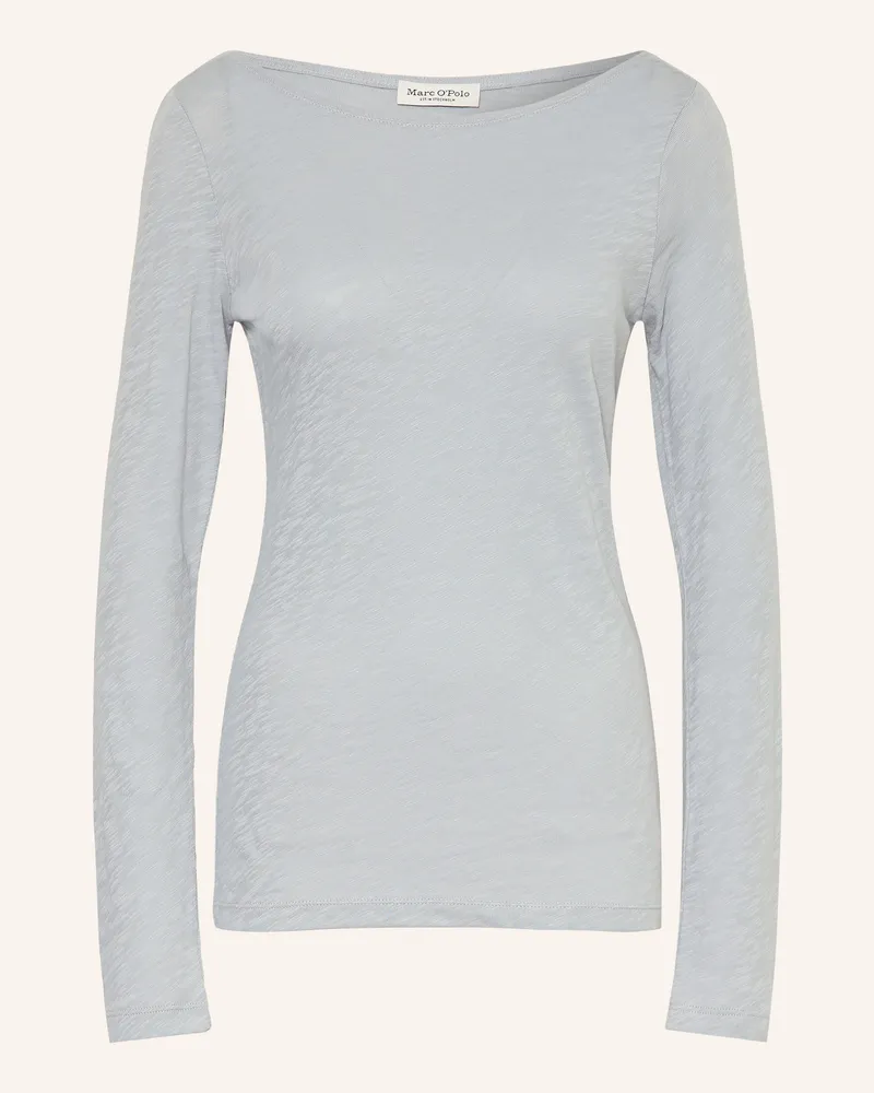 Marc O'Polo Longsleeve blau Hellblau