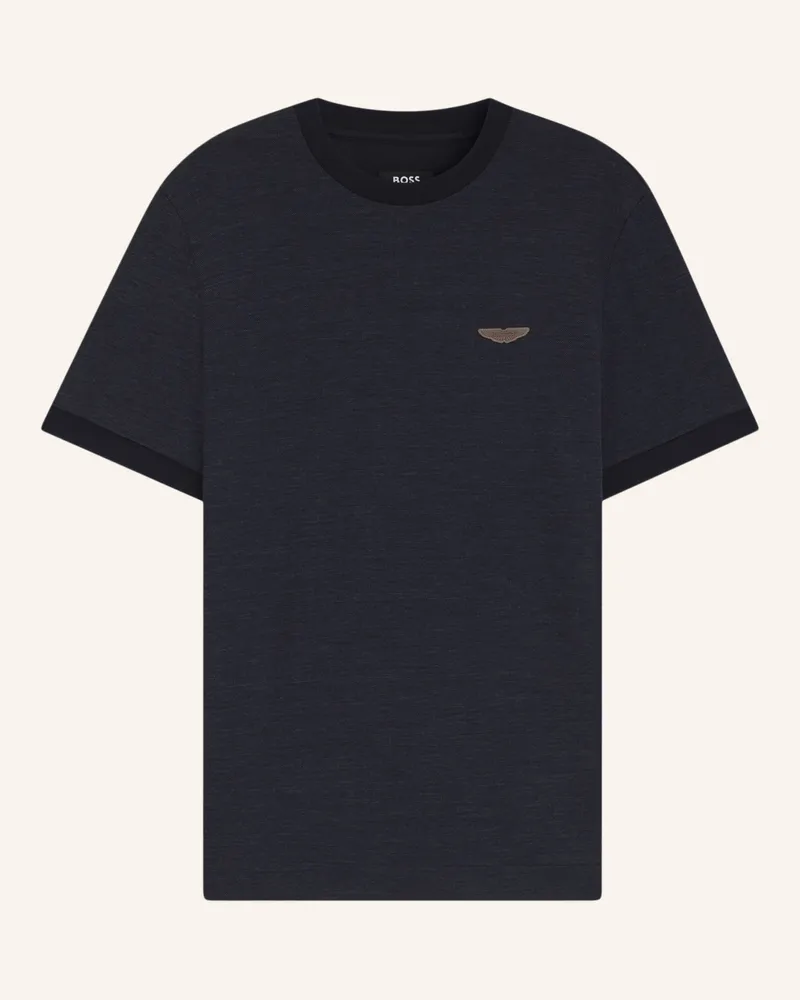 HUGO BOSS T-Shirt C-Thompson 242_Am Regular Fit blau Dunkelblau