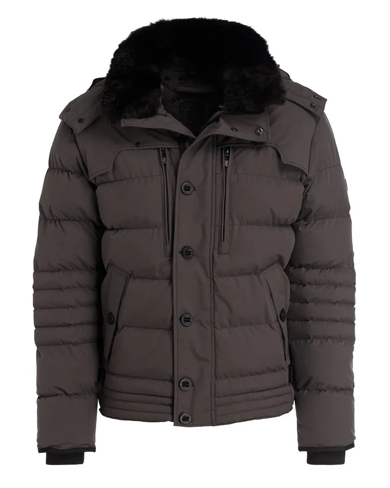 Wellensteyn Steppjacke STARSTREAM mit abnehmbarer Kapuze und Grau