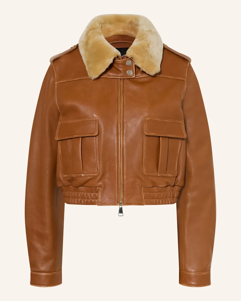 Dorothee Schumacher Lederjacke First Love braun Braun