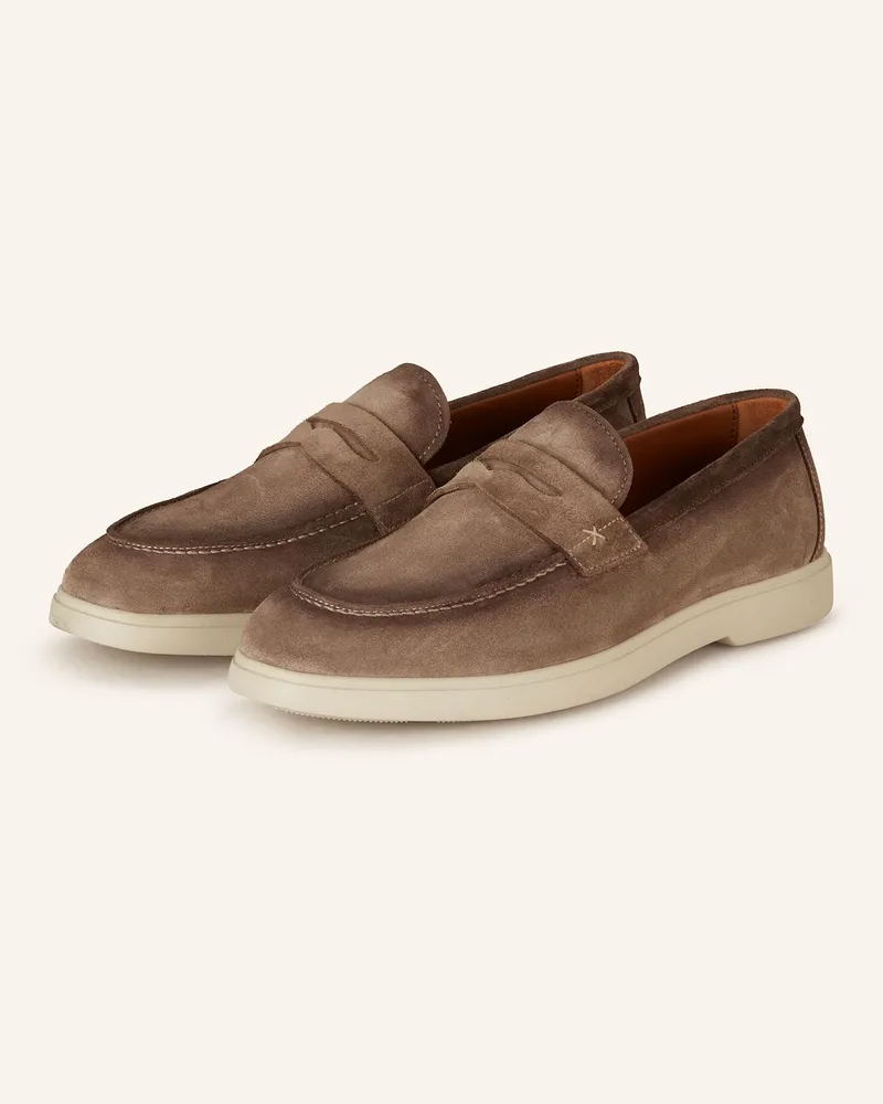 paul Penny-Loafer braun Taupe