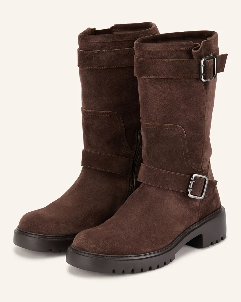 Unisa Biker Boots Gensis braun Dunkelbraun
