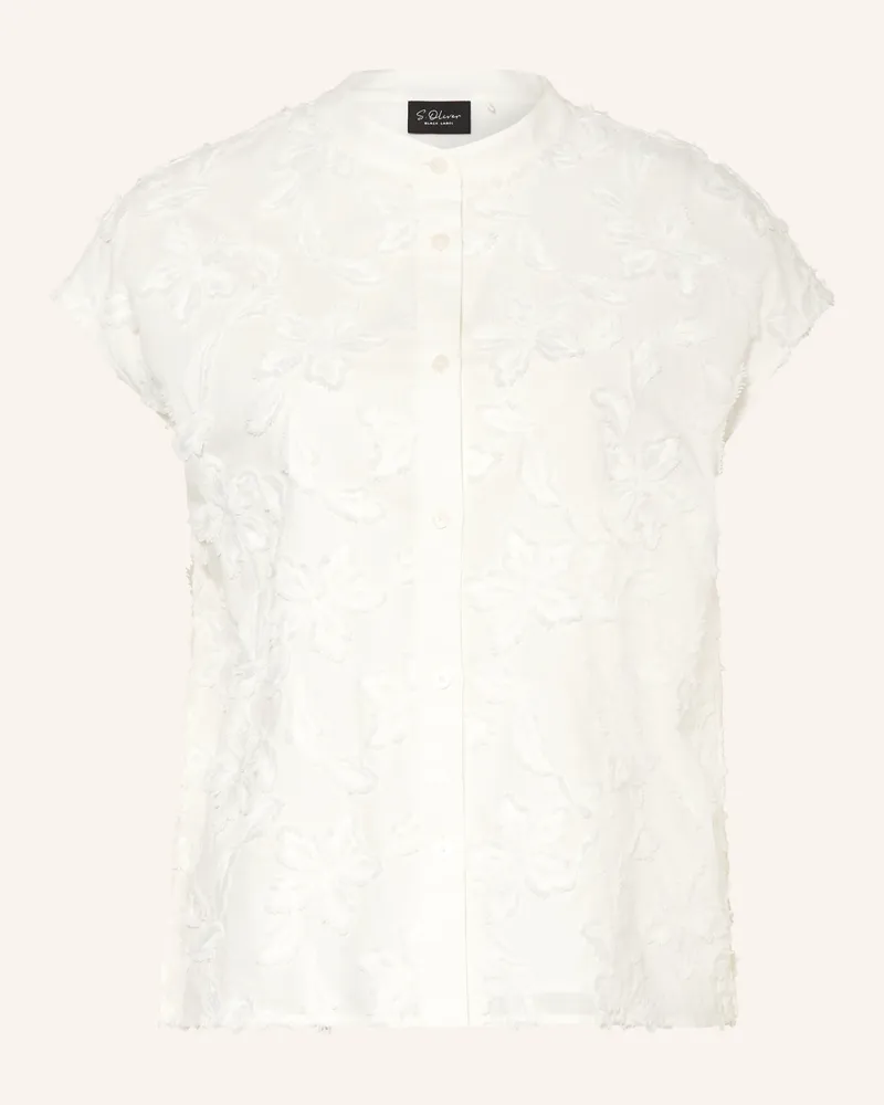 S.Oliver Bluse weiss Ecru