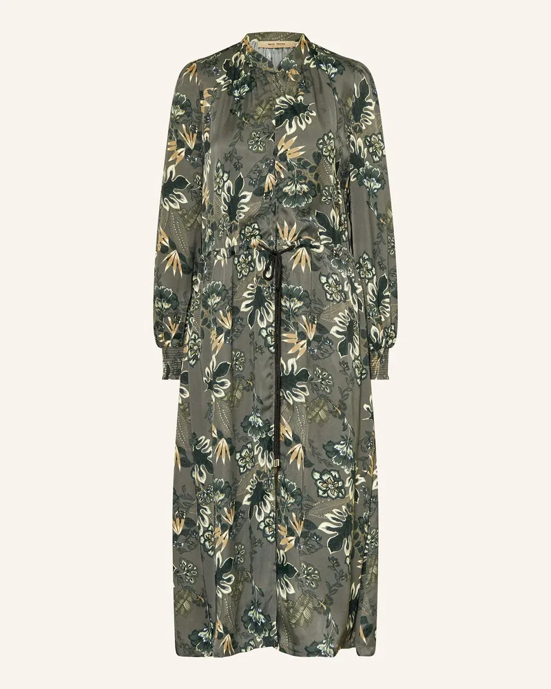 Mos Mosh Kleid Mmlena Floro gruen Dunkelgrün