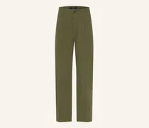 Chino Pleated Loose Tapered Tapered Fit gruen