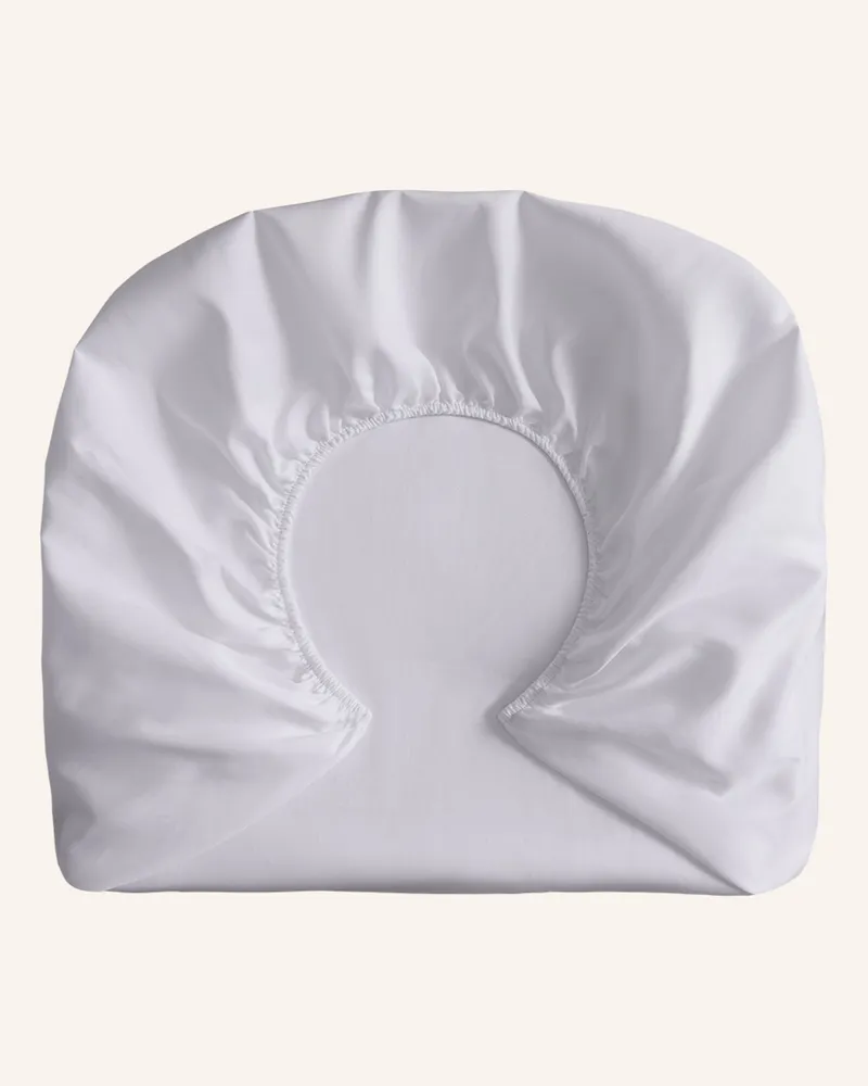 ROYFORT Spannbettlaken Baumwolle weiss Weiss