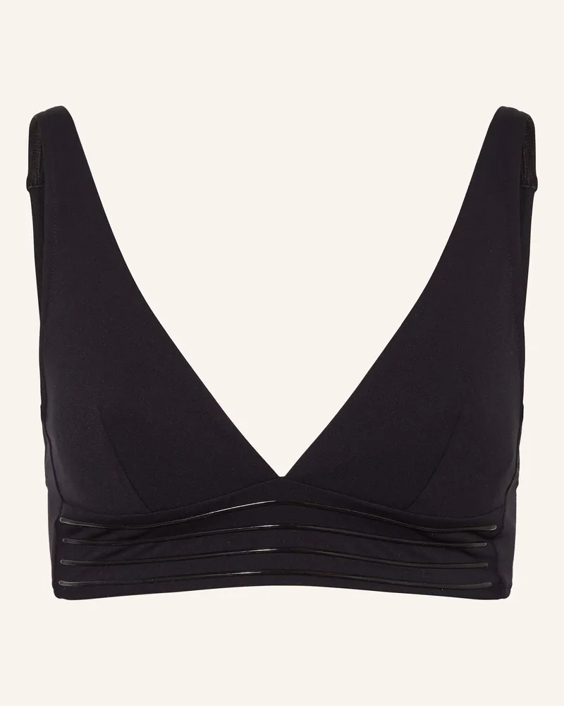 Maryan Mehlhorn Bralette-Bikini-Top Softline schwarz Schwarz