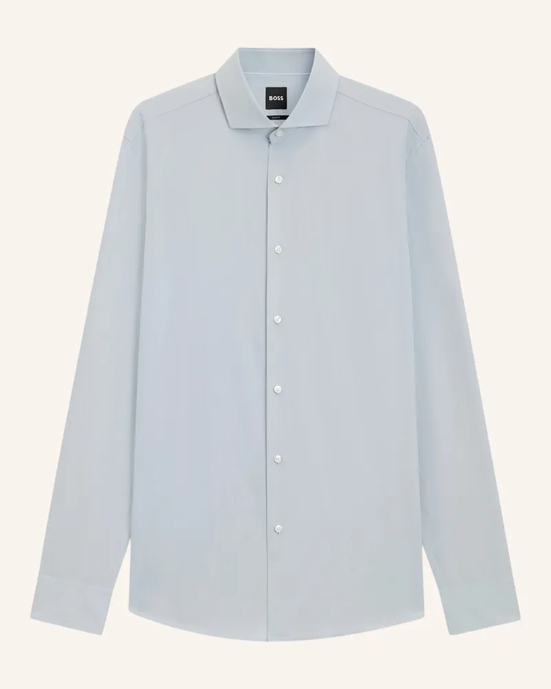 HUGO BOSS Business Hemd H-Hank-Sp-c1-261 Slim Fit gruen Grün