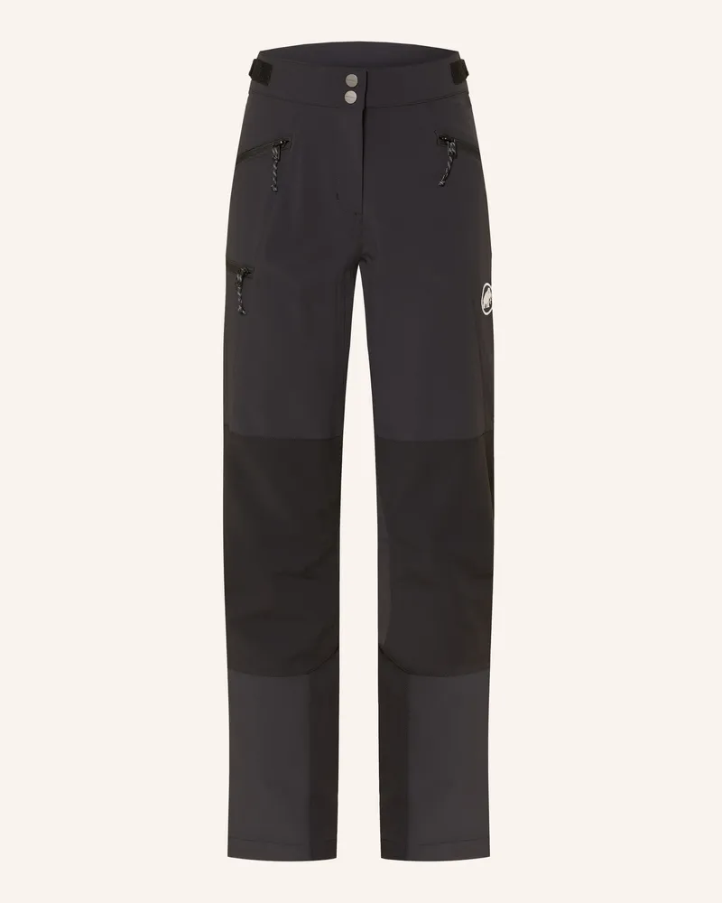 Mammut Softshell-Hose Courmayeur So schwarz Schwarz