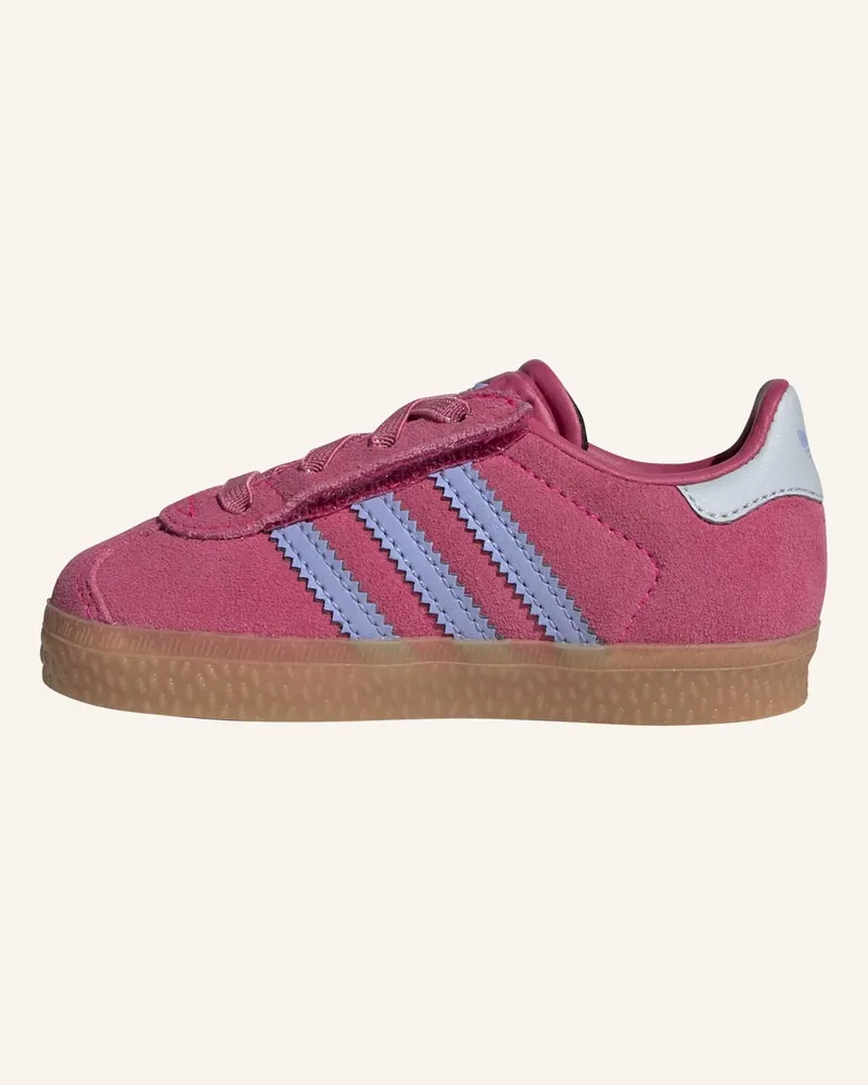 adidas GAZELLE COMFORT CLOSURE ELASTIC LACES KIDS SCHUH Blau