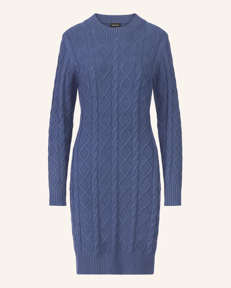 Apart Strickkleid Blau