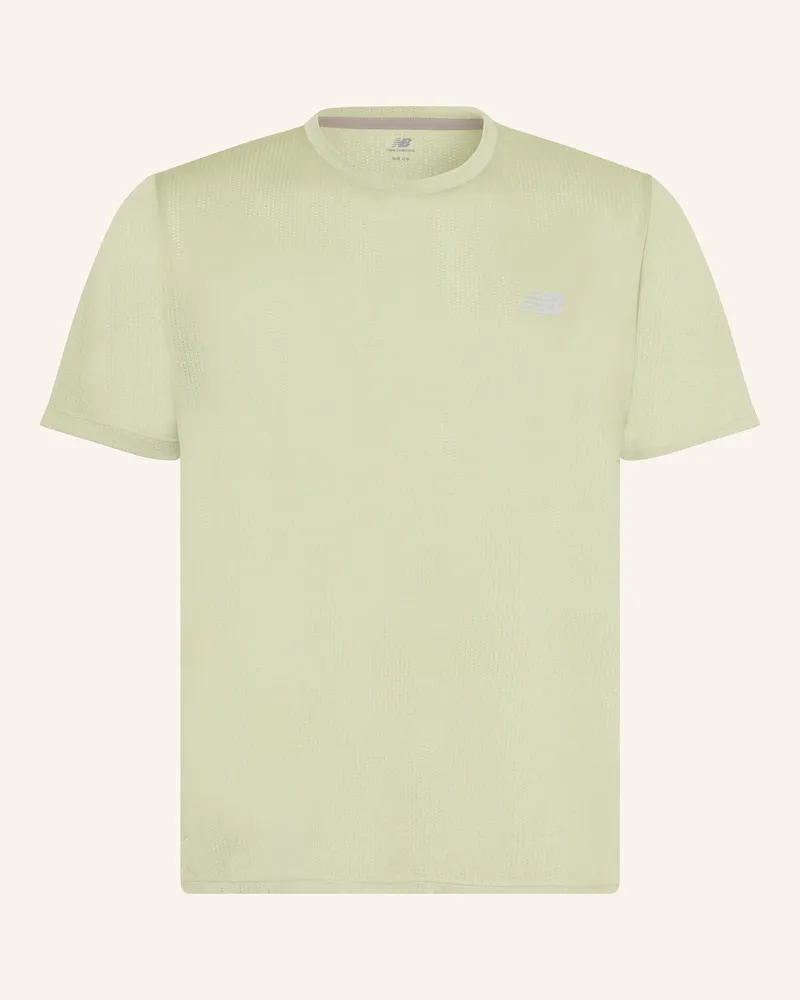 New Balance Laufshirt NB ATHLETICS Hellgrün