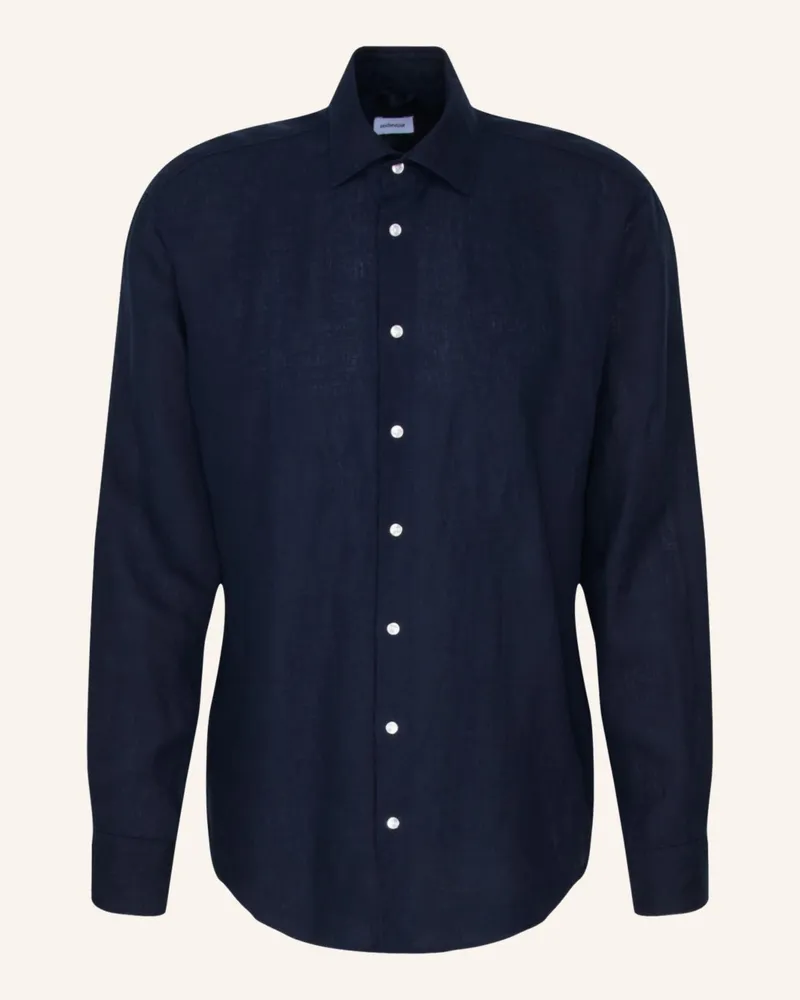 Seidensticker Business Hemd Slim Fit Dunkelblau
