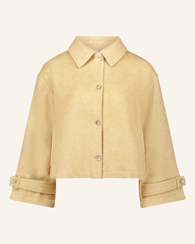 Cartoon Jacke braun Hellbraun