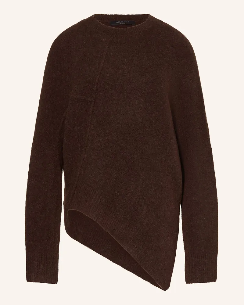 AllSaints Pullover LOCK Dunkelbraun