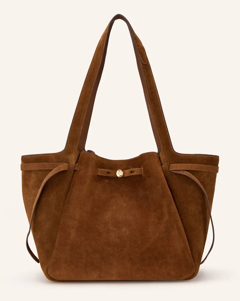 Tory Burch Shopper Romy braun Cognac