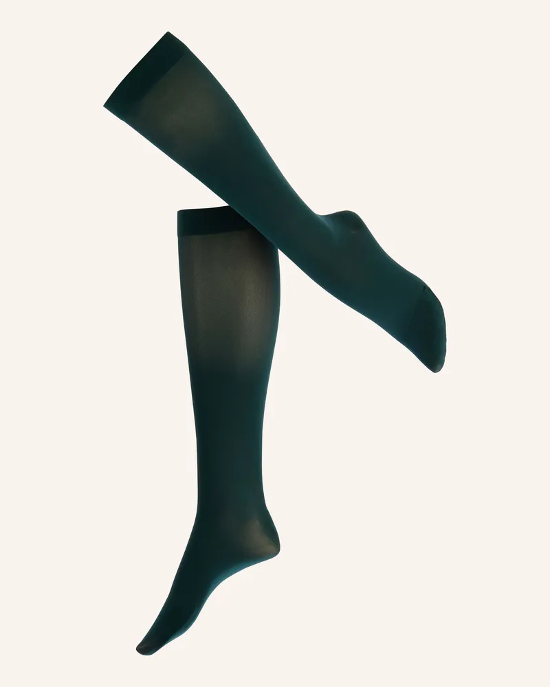 ITEM m6 Fein-Kniestrümpfe Knee-High Translucent 30 Conscious gruen 237