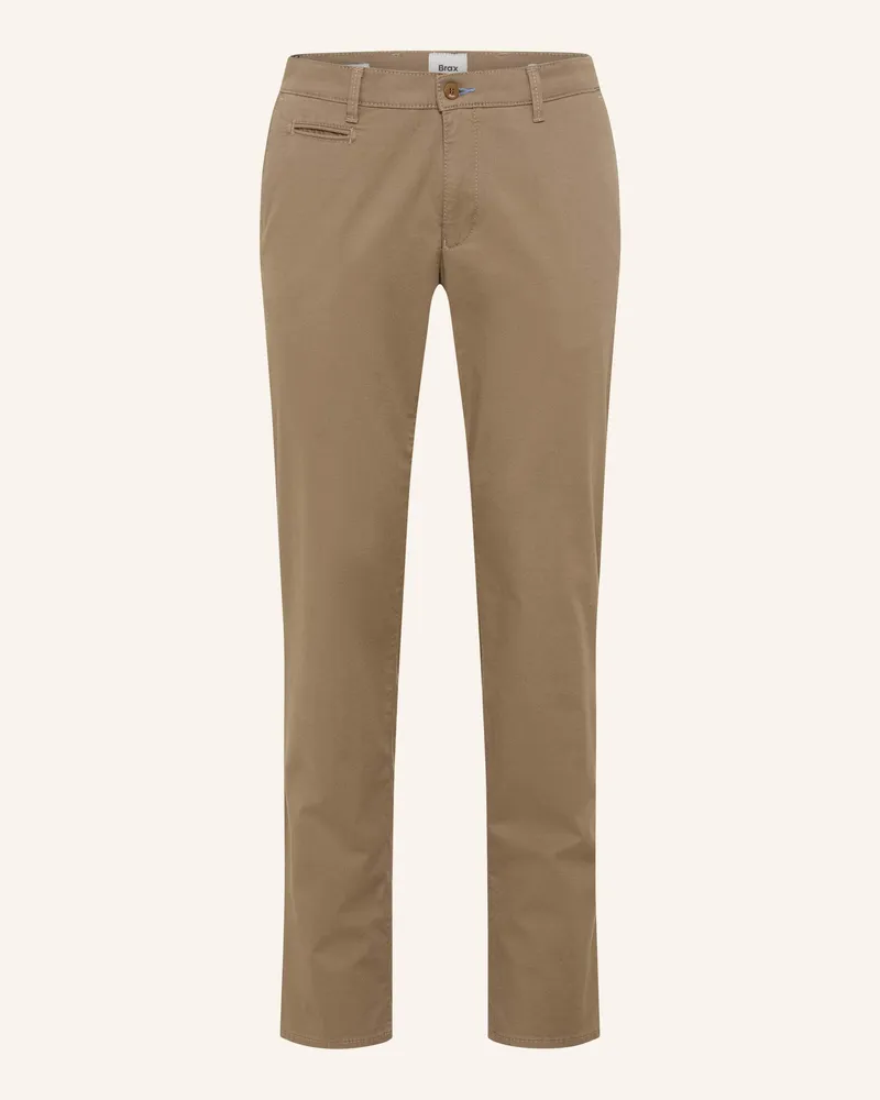 Brax Piqué-Chino Fabio Modern Fit braun Dunkelbraun