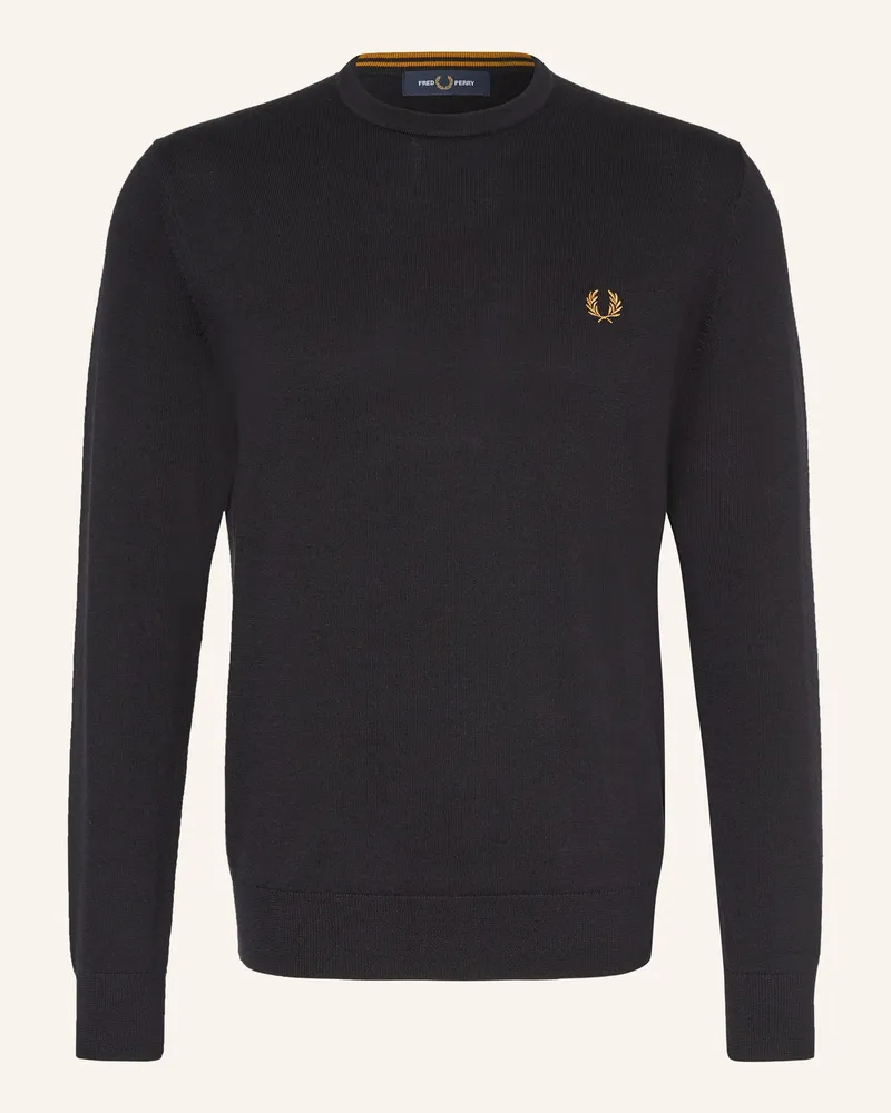 Fred Perry Pullover blau Dunkelblau