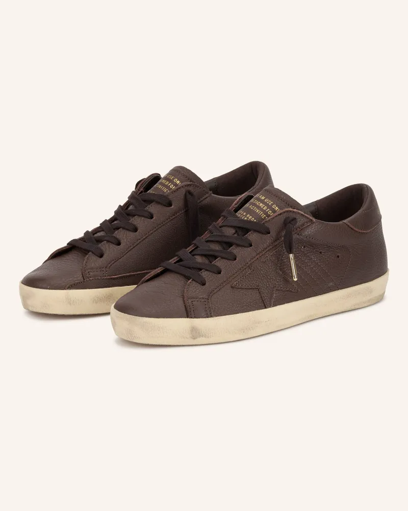 Golden Goose Sneaker Super-Star braun Braun