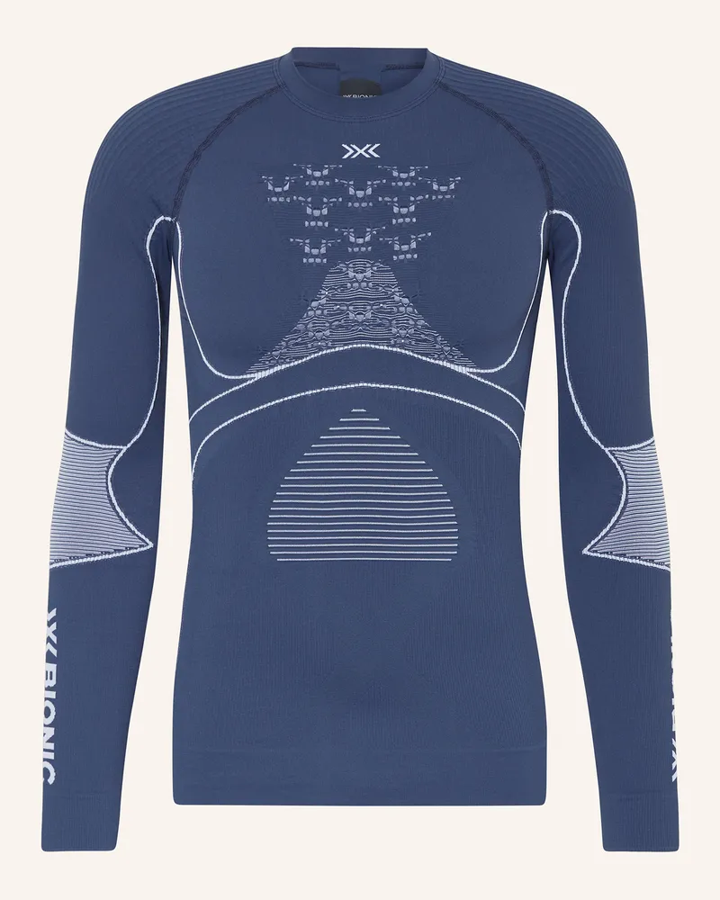 X-Bionic Funktionswäsche-Shirt Energy Accumlator 4.0 blau Dunkelblau