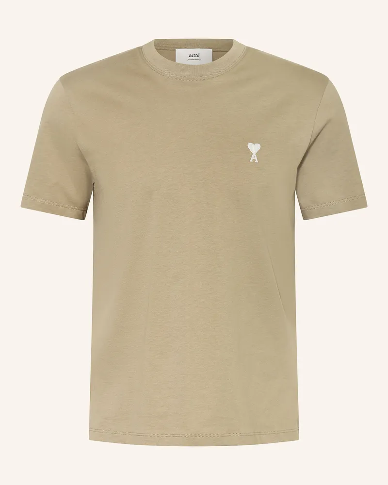 AMI Paris T-Shirt Beige