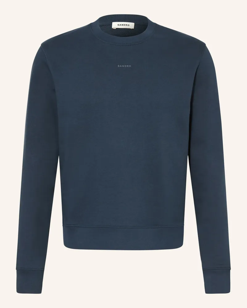 Sandro Sweatshirt blau Dunkelblau