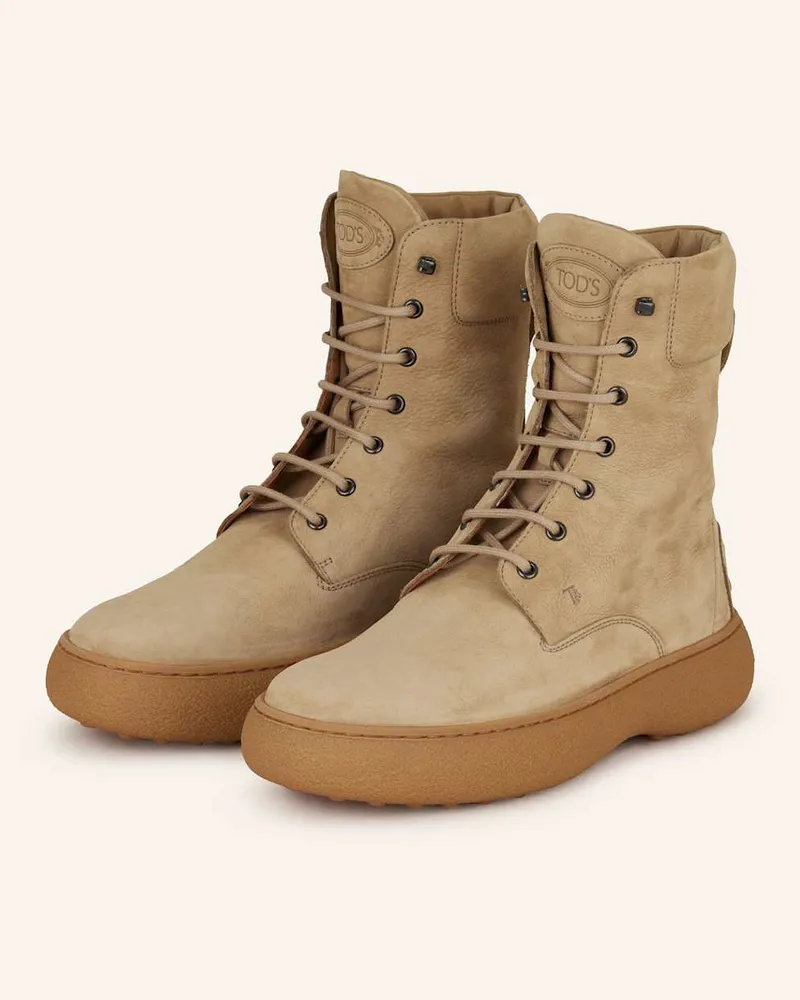 TOD'S Schnürboots - BEIGE Beige