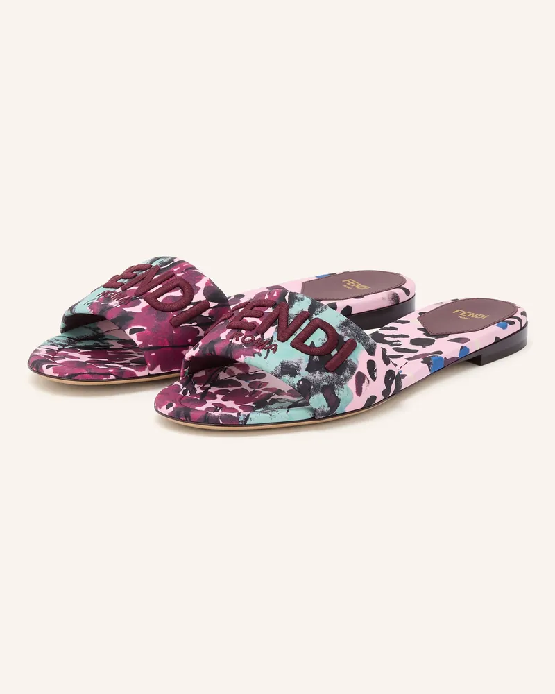 Fendi Pantoletten pink Fuchsia