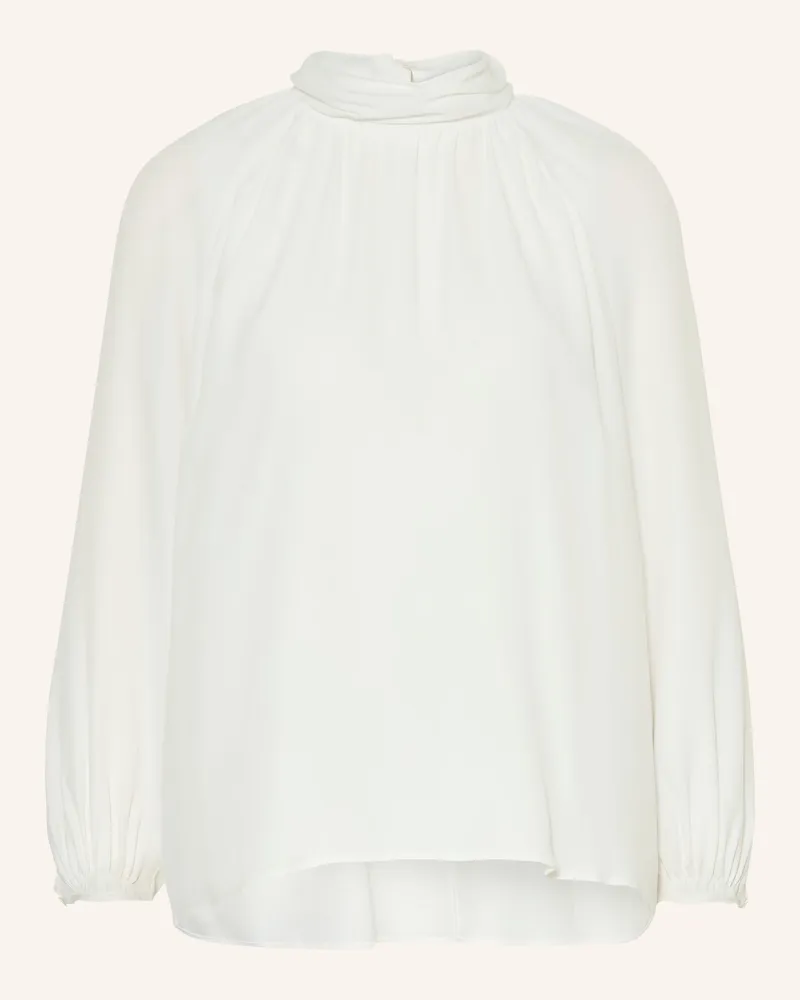 Luisa Cerano Blusenshirt Mit Seide Und Volants weiss Weiss