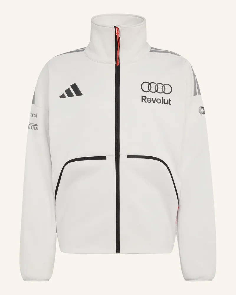 adidas Sweatjacke Audi Formula One Team Engineers & Marketing grau Hellgrau