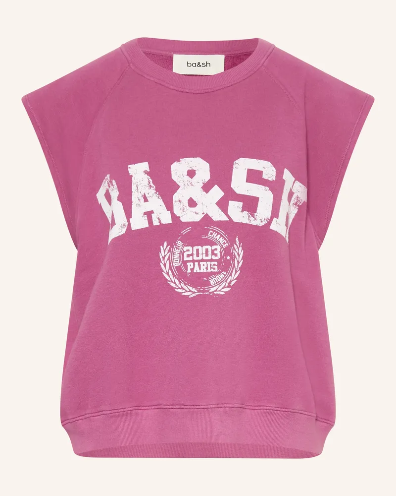 ba&sh Sweatshirt Beata pink Fuchsia