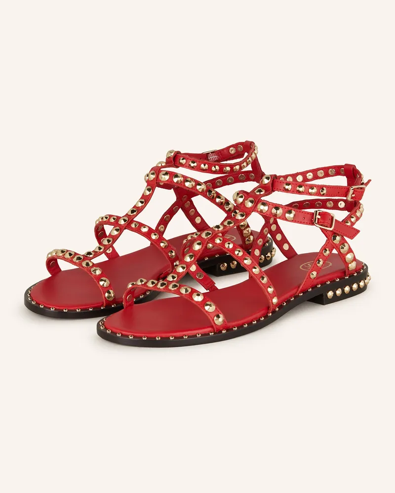 ash Sandalen Precious Mit Nieten rot Rot