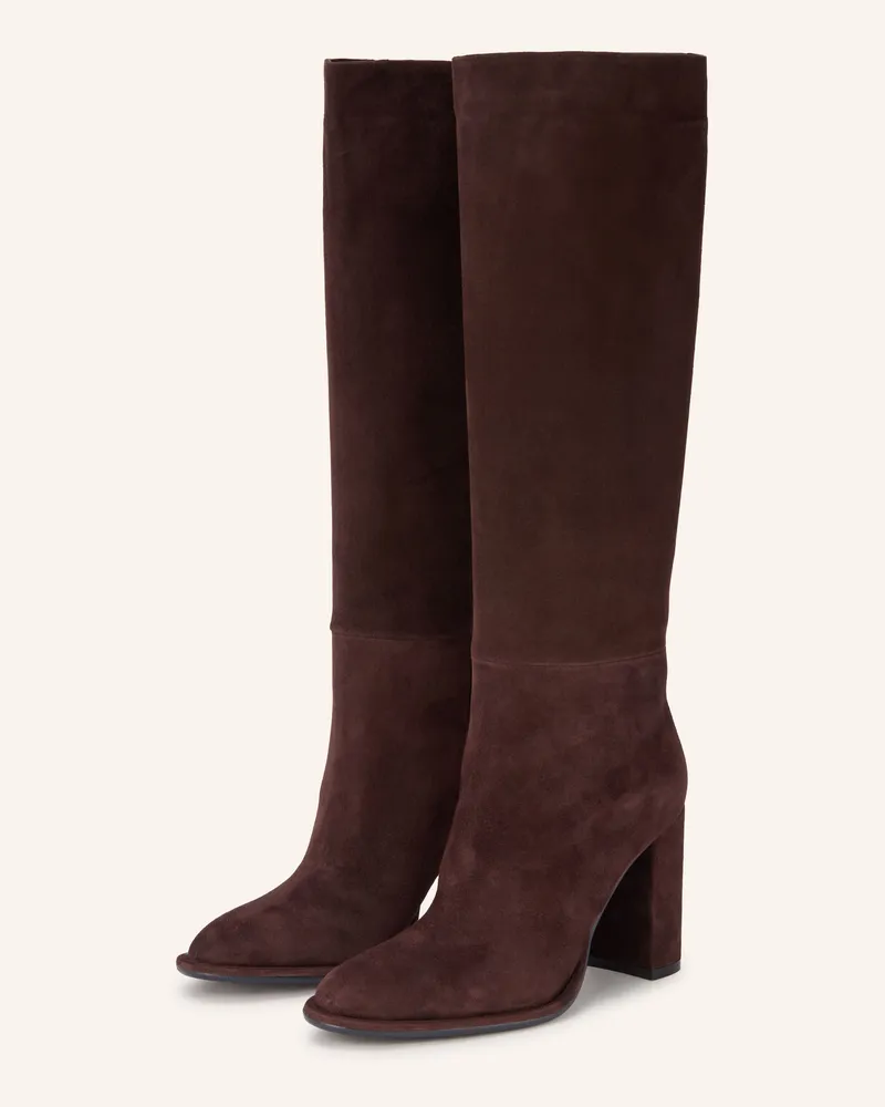 Mrs & HUGS Stiefel braun Dunkelbraun