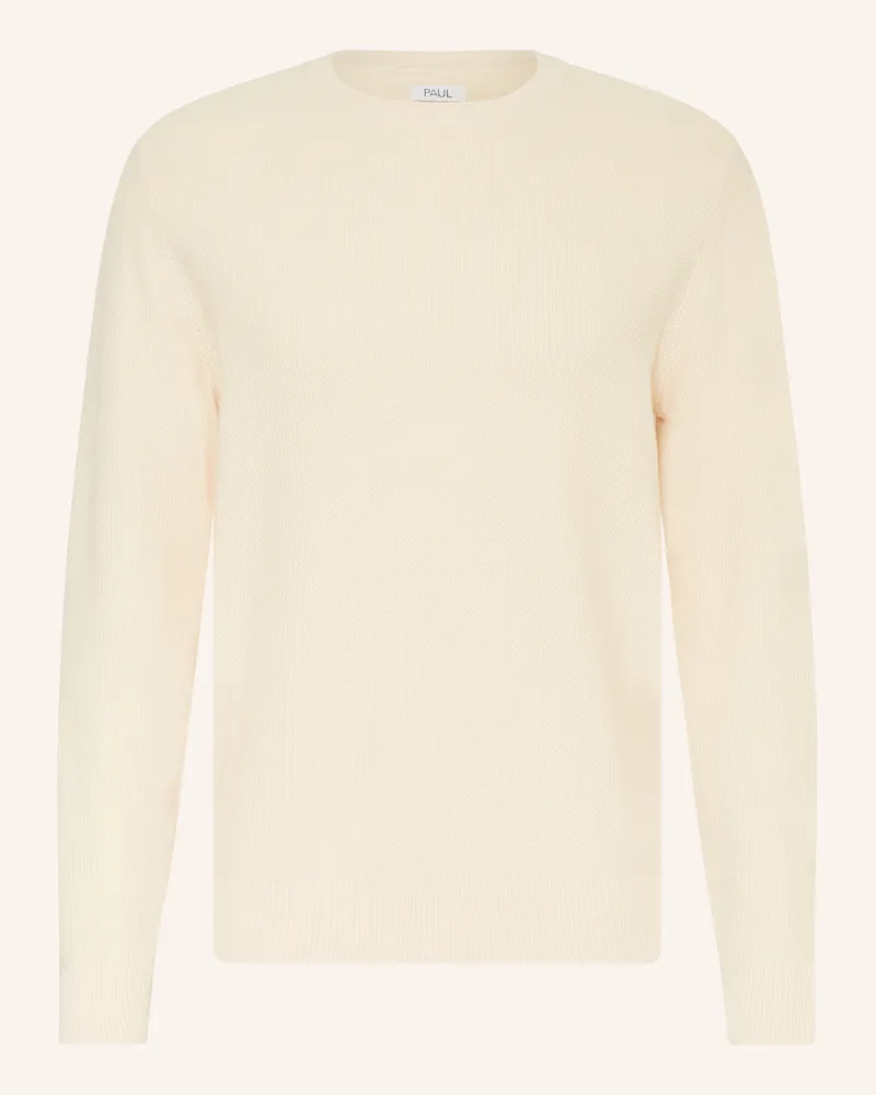 paul Pullover weiss Ecru