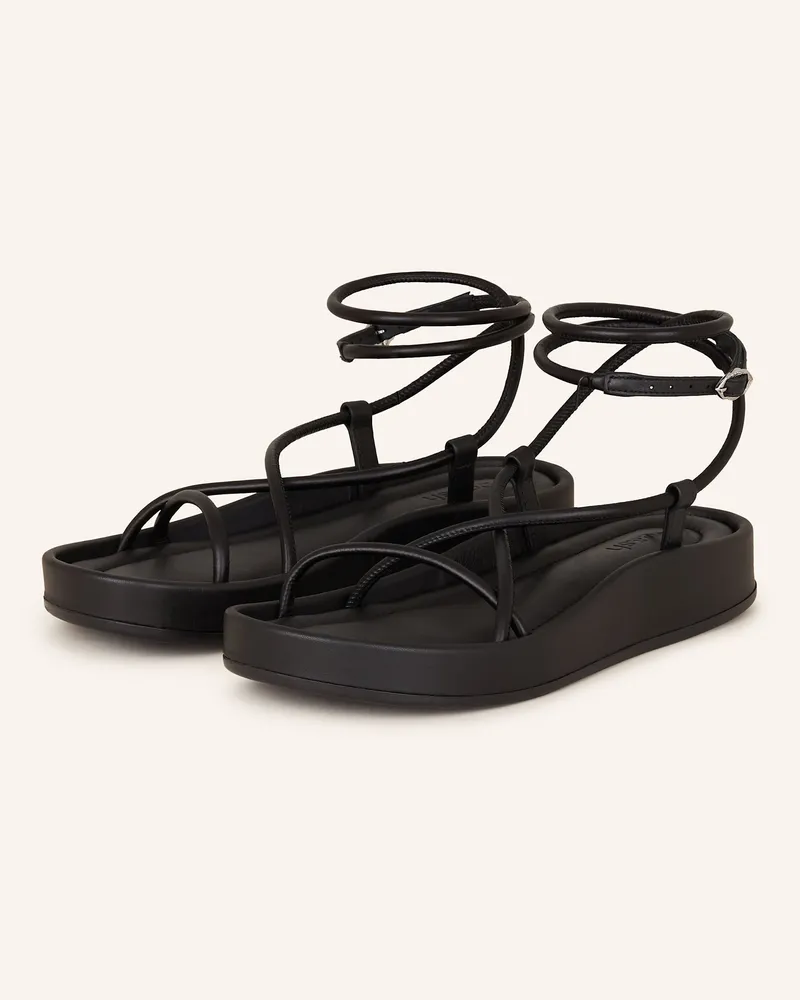 ba&sh Plateau-Sandalen CESARIA Schwarz