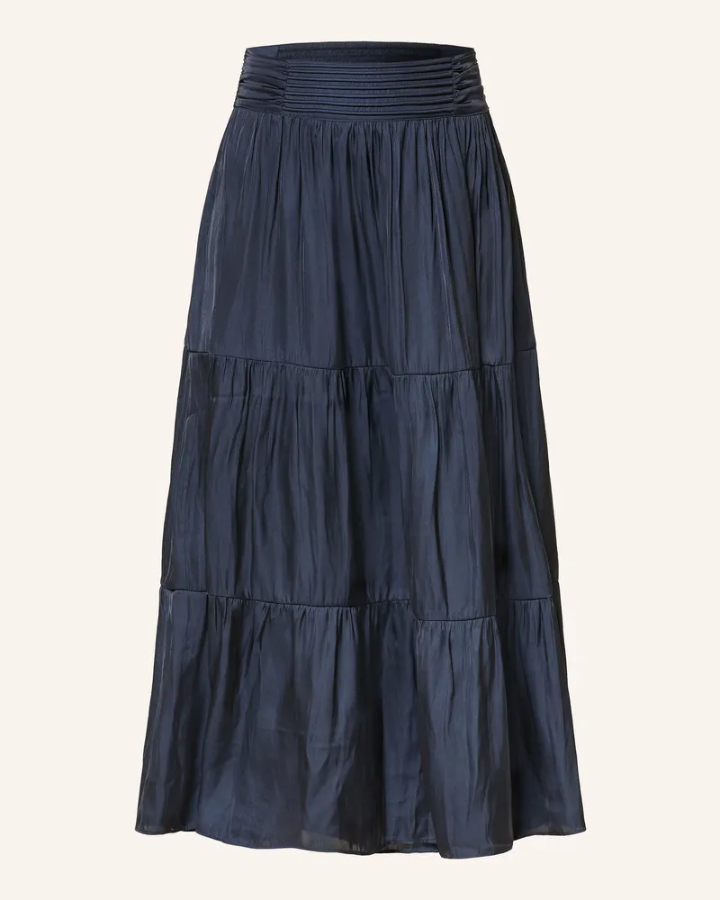 ba&sh Satinrock Camyla blau Dunkelblau