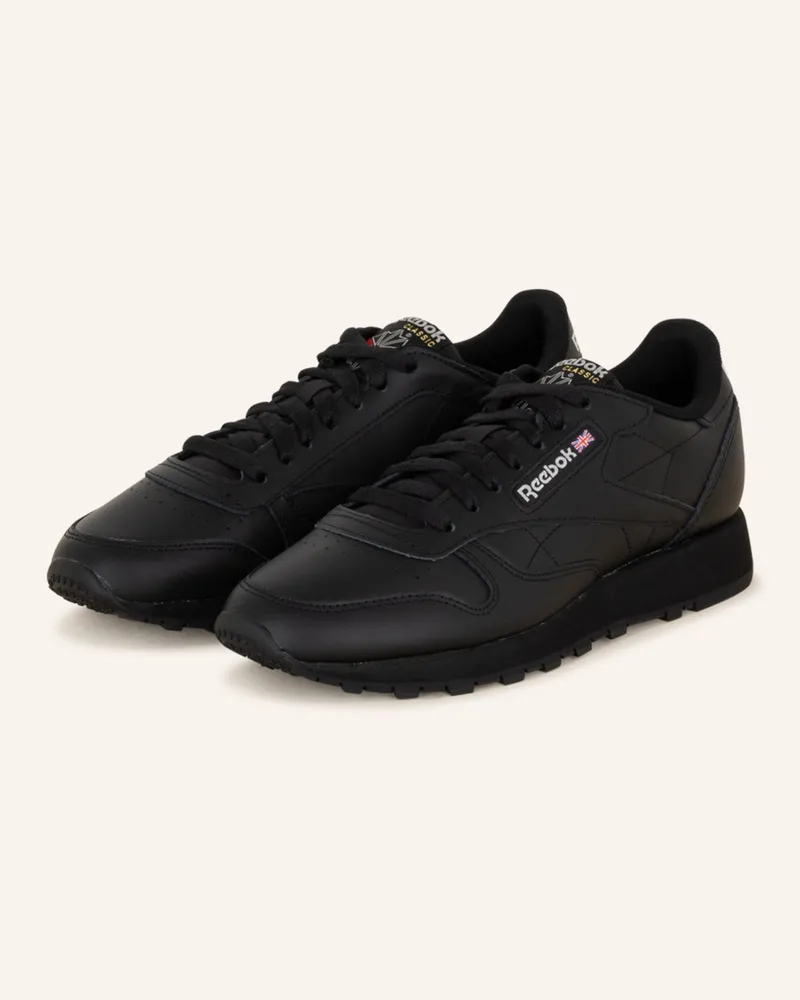 Reebok Sneaker Classic Leather schwarz Schwarz