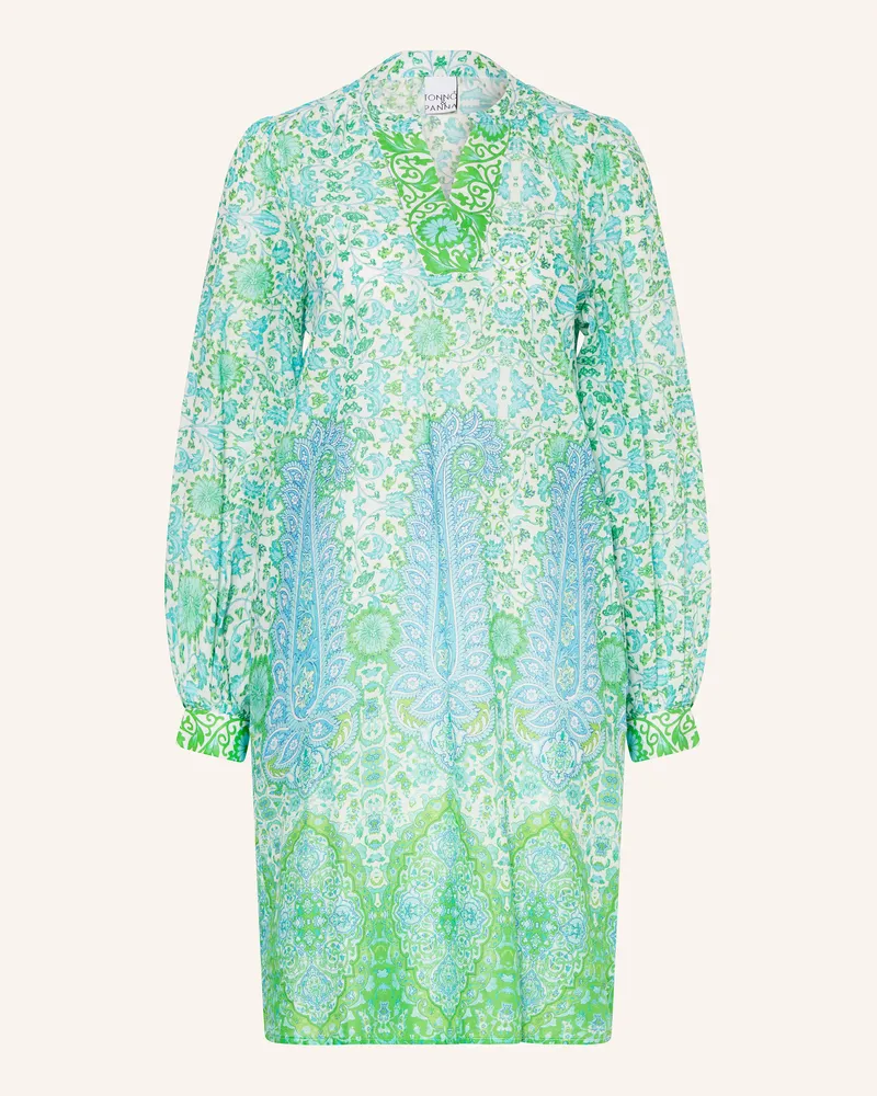 tonno e panna Kleid Hellgrün