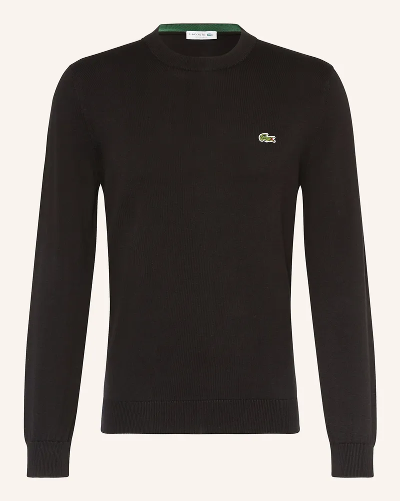 Lacoste Pullover schwarz Schwarz