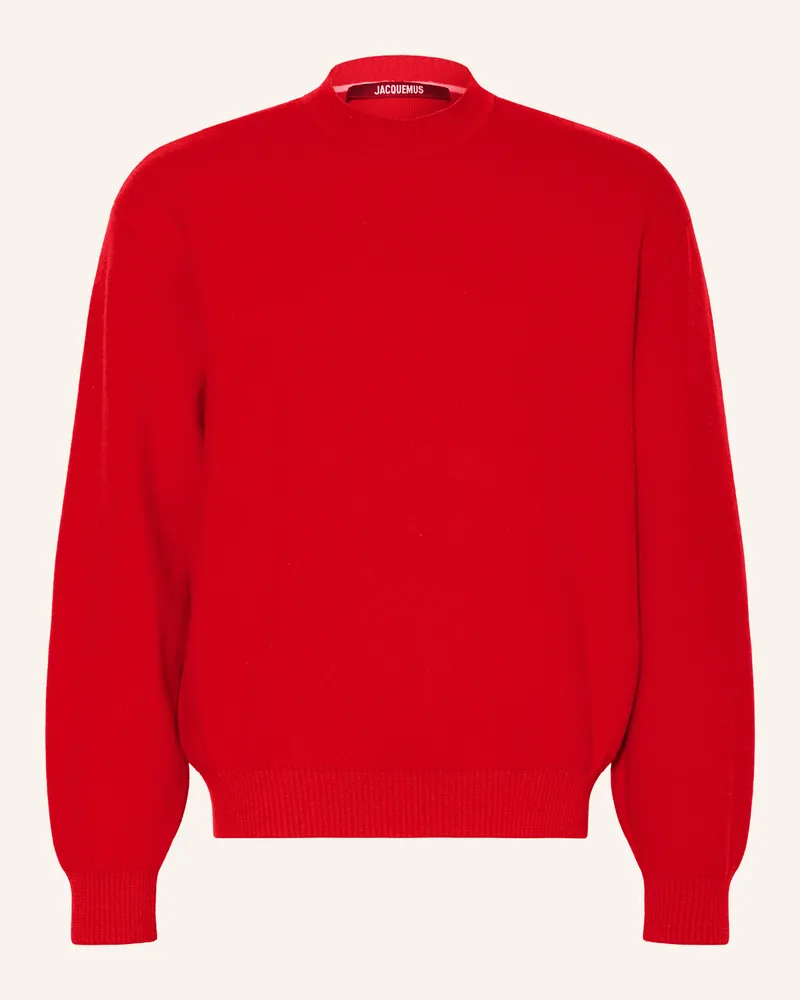 Jacquemus Pullover La Maille Pelota rot Rot