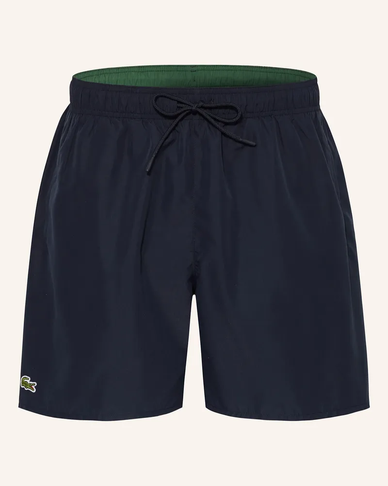 Lacoste Badeshorts blau Dunkelblau