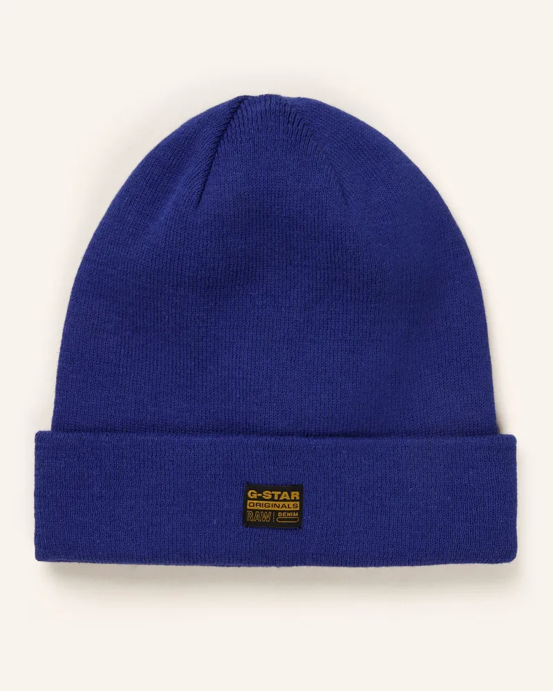 G-STAR RAW Mütze EFFO Blau