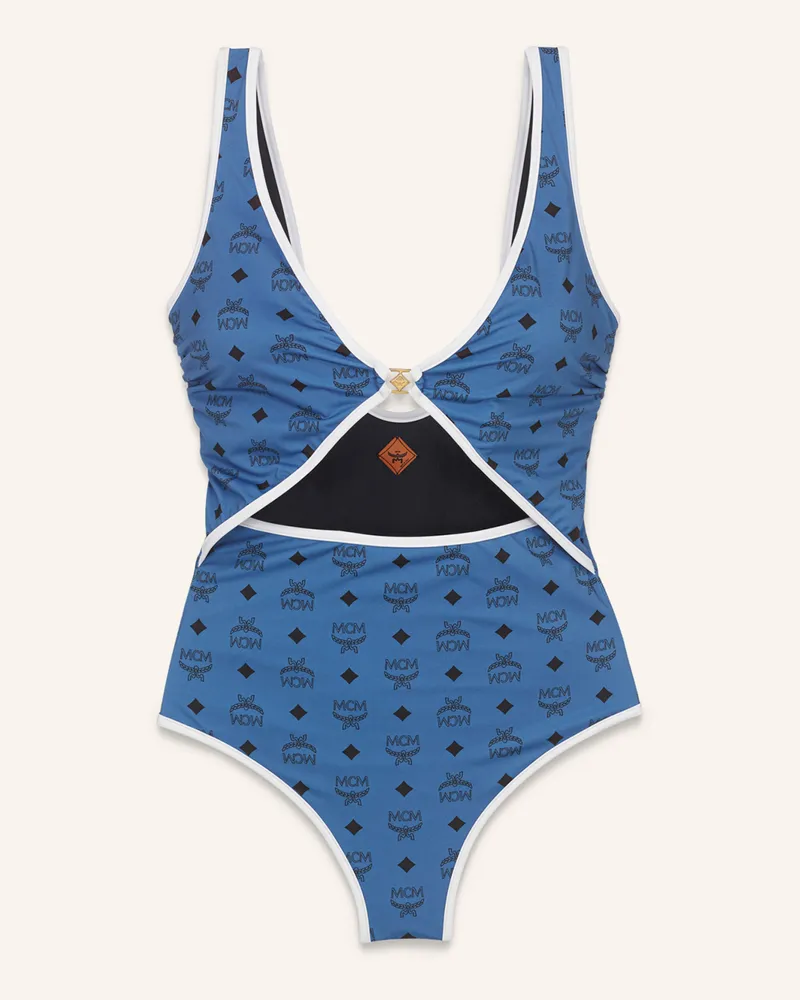MCM Badeanzug blau Blau