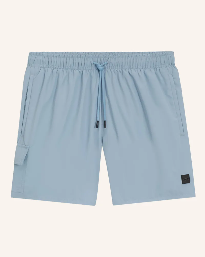 HUGO BOSS Badeshort DIVE Blau