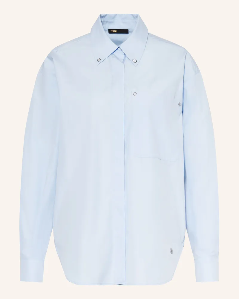 Maje Hemdbluse Hellblau