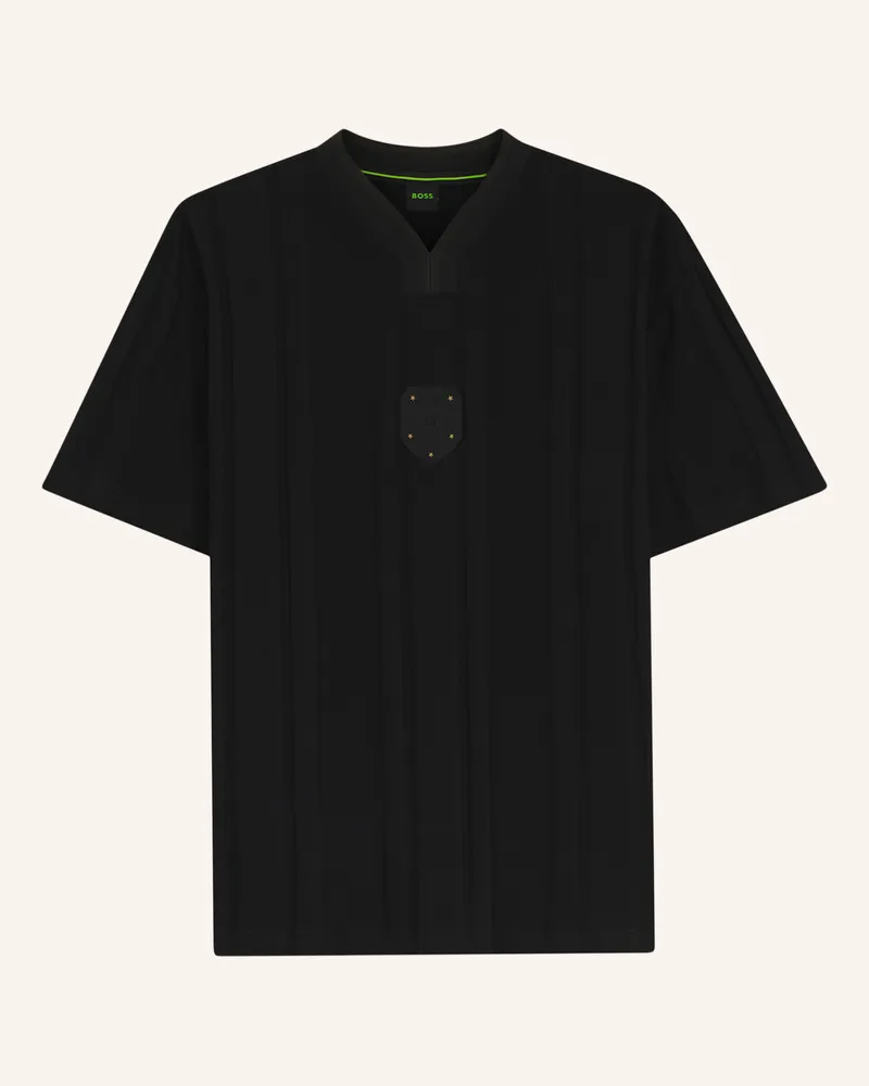 HUGO BOSS T-Shirt Ts_Bb Bc Lux Grx Relaxed Fit schwarz Schwarz
