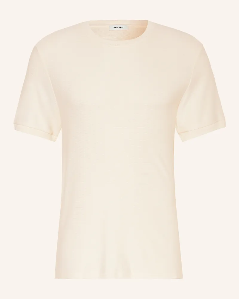 Sandro Strickshirt Ecru